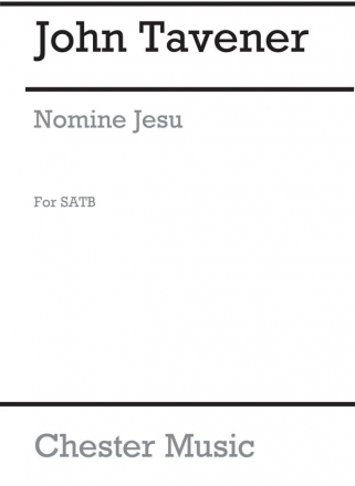 John Tavener: Nomine Jesu Mezzo-Soprano, SATB, Flute, Organ Accompaniment Miniature Score