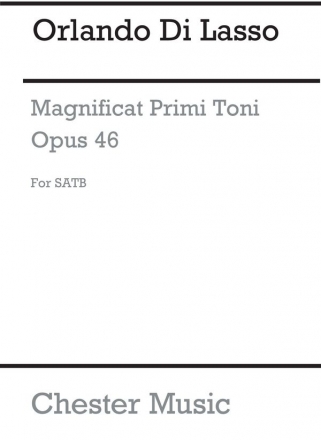 Orlande De Lassus: Magnificat Octavi Toni (Collins) (SATB) SATB Vocal Score