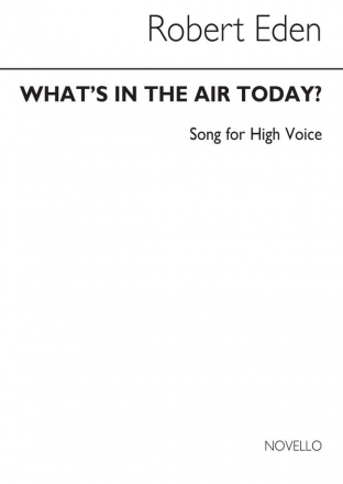 What's In The Air To-day Vocal Buch