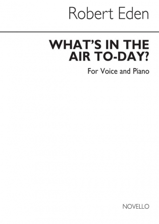 What's In The Air Today Low Voice/Piano Vocal Buch