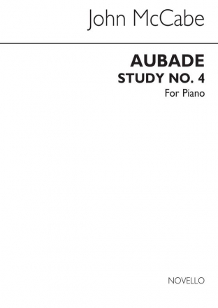 John McCabe, Aubade Study No.4 for Piano Klavier Buch