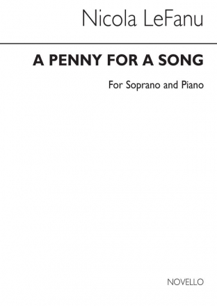 A Penny for a Song for soprano and piano score