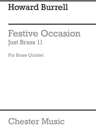 Festive Occasion  - Just Brass 11 for 2 trumpets, horn, trombone and tuba Score and Parts