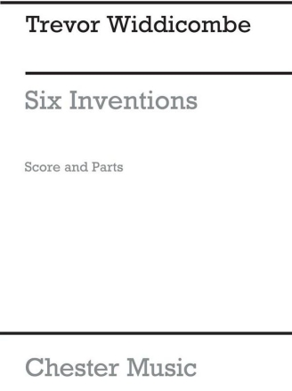 Widdicombe, T Six Inventions For Violin Classes Score And Parts String Instruments Score and Parts