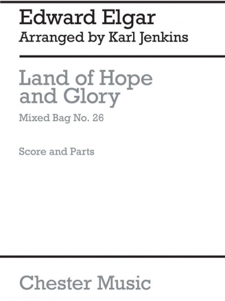 Mixed Bag No.26: Edward Elgar - Pomp And Circumstance (Score/Parts) Ensemble, Wind Ensemble, Wind Instruments Score and Parts
