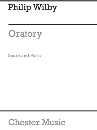 Philip Wilby: Oratory (Score and Parts) Brass Instruments Score and Parts