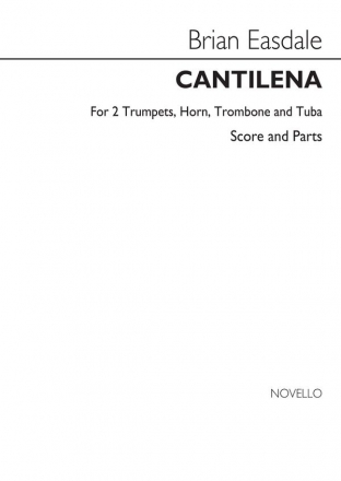 Brian Easdale, Cantilena Blechblserquintett Partitur + Stimmen