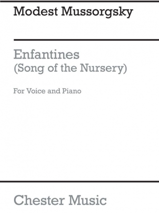 Modest Mussorgsky: Enfantines (Voice And Piano) Voice, Piano Accompaniment Vocal Work