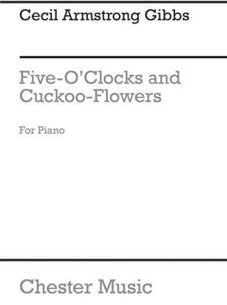 Armstrong Gibbs Five-o'clocks/Cuckoo-flowers Op49 Nos.1-2 Piano  Instrumental Work