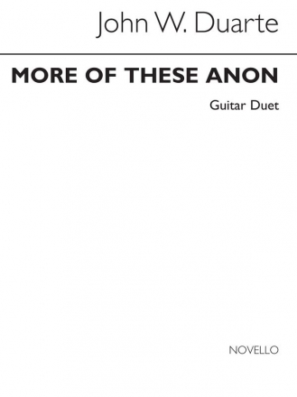 John W. Duarte, More Of These Anon 2 Guitars Gitarre Buch