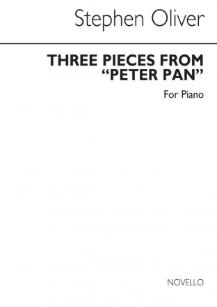 Stephen Oliver, Peter Pan Three Souvenir Pieces for Piano Klavier Buch