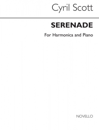 Cyril Scott, Serenade For Mouth Organ And Piano Harmonica and Piano Buch