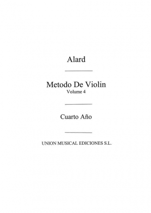 Metodo Violin Volume 4 Violin Buch