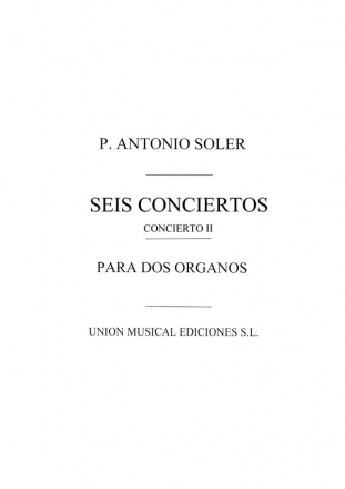 Concierto No.2 2 Organs or 2 Pianos Buch