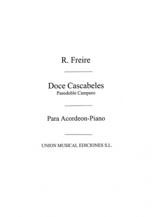 Doce Cascabeles, Pasodoble Campero Accordion Buch