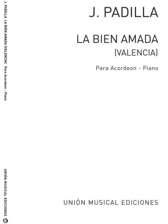 Valencia (La Bien Amada) Accordion Buch