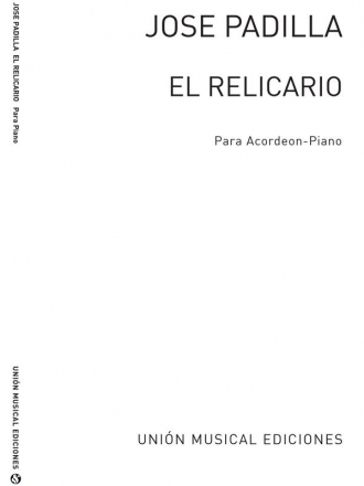 El Relicario, Pasodoble 3/4 (Biok) for Accordion Accordion Buch