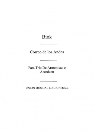 Correo De Los Andes Accordion Buch