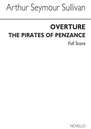 Overture 'The Pirates of Penzance' for orchestra score