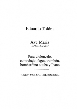 Ave Maria Cello und Klavier Buch