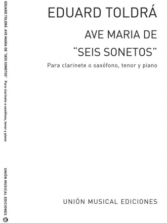 Ave Maria (Amaz) For Tenor Saxophone Tenor Saxophone Buch