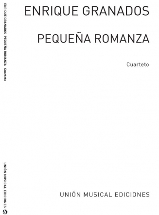 Pequena Romanza for String Quartet Streichquartett Buch