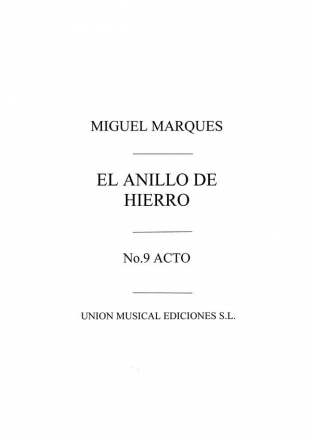 El Anillo De Hierro Preludio Acto Iii Opera, Violin and Piano Accompaniment Buch