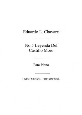 Leyenda De Castillo Moro Violine und Klavier Buch