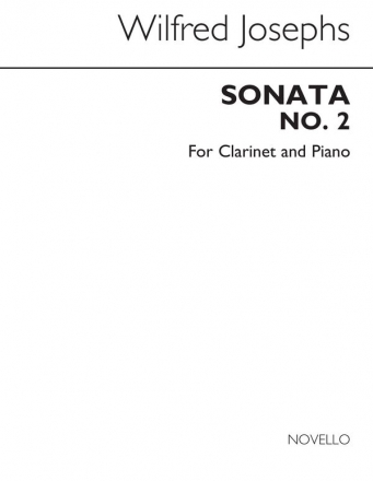 Wilfred Josephs, Sonata No.2 Klarinette und Klavier Buch