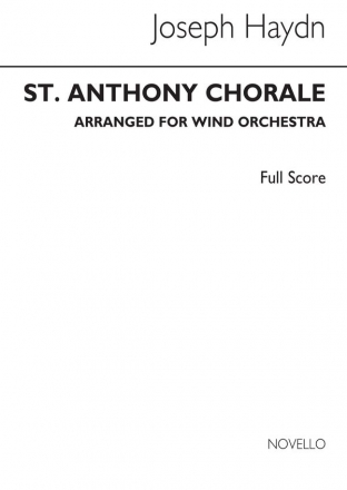 Franz Joseph Haydn, St. Anthony Chorale Wind Instruments Partitur