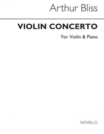 Arthur Bliss, Concerto For Violin (Violin/Piano) Violine und Klavier Buch