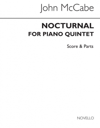 John McCabe, Nocturnal Op.42 String Ensemble and Piano Partitur + Stimmen