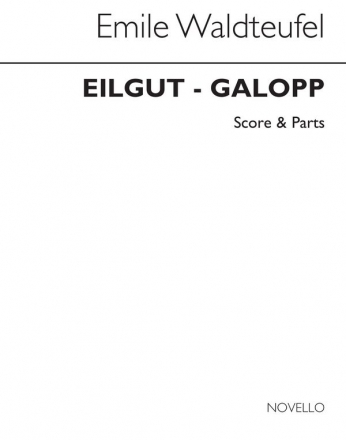 Emile Waldteufel, Eilgut-Galopp Blechblserquintett Partitur + Stimmen