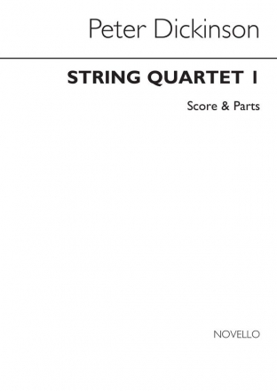 Peter Dickinson, String Quartet No.1 Streichquartett Buch