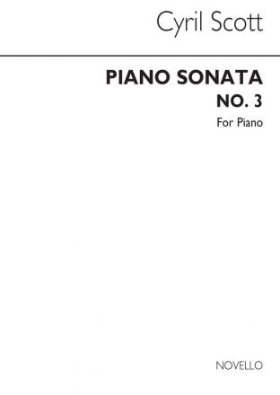 Cyril Scott, Sonata No.3 For Piano Klavier Buch