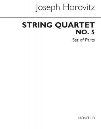 Joseph Horovitz, String Quartet No.5 Streichquartett Buch