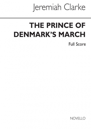 Jeremiah Clarke, Prince Denmark's March Brass Instruments Wind Instruments Percussion Partitur