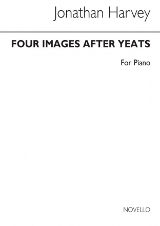 Jonathan Harvey, Four Images After Yeats for Piano Klavier Buch