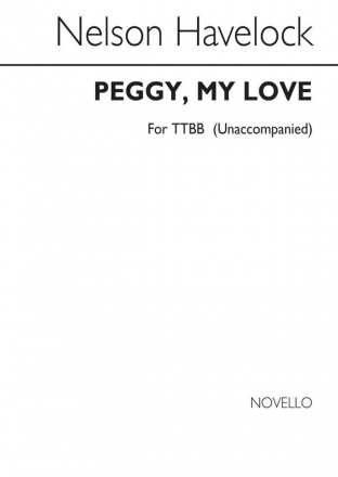 Na, Peggy My Love TTBB Chorpartitur