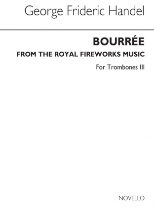 Georg Friedrich Hndel, Bourree From The Fireworks Music (Bc Tbn 3/Eup Bass Trombone, Euphonium Buch