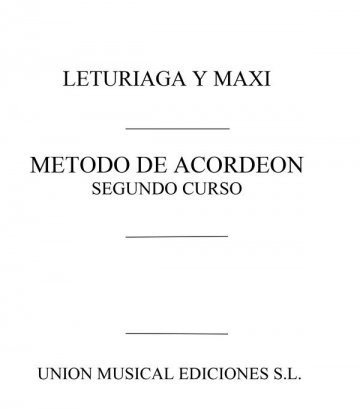 Metodo De Acordeon: Segundo Curso Accordion Buch