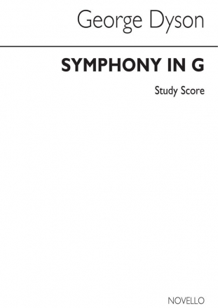 George Dyson, Symphony In G Orchestra Studienpartitur