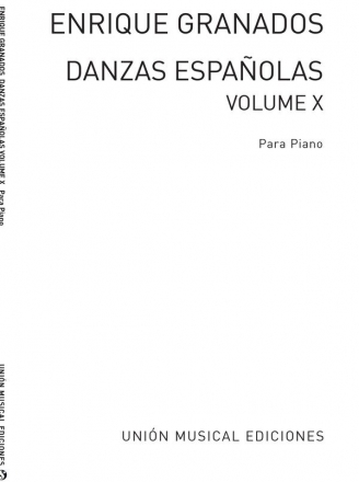 Danzas espanolas vol.4 (nos.10-12) para piano