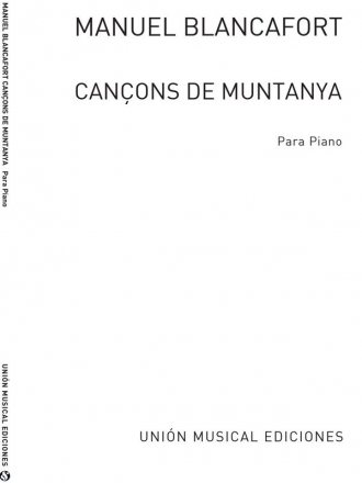 Cancons de Muntanya for piano