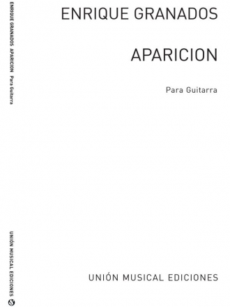 Aparicion Gitarre Buch