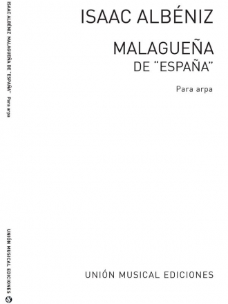 Isaac Albniz, Malaguena Harp Buch