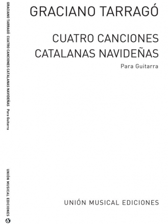 Cuatro Canciones Catalanas Navidenas Gitarre Buch