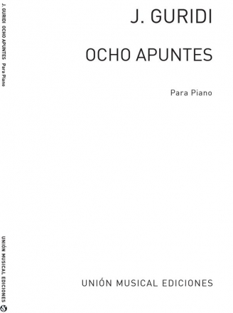 Ocho Apuntes  para piano