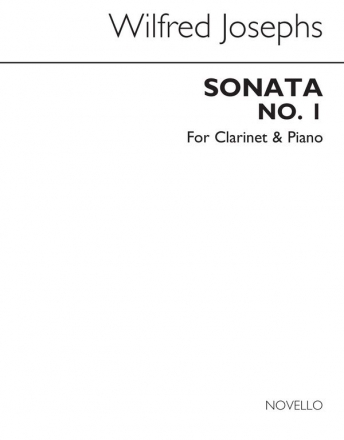 Wilfred Josephs, Sonata No.1 For Clarinet And P. Klarinette und Klavier Buch