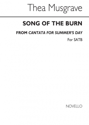 Thea Musgrave, Song Of The Burn SATB Chorpartitur